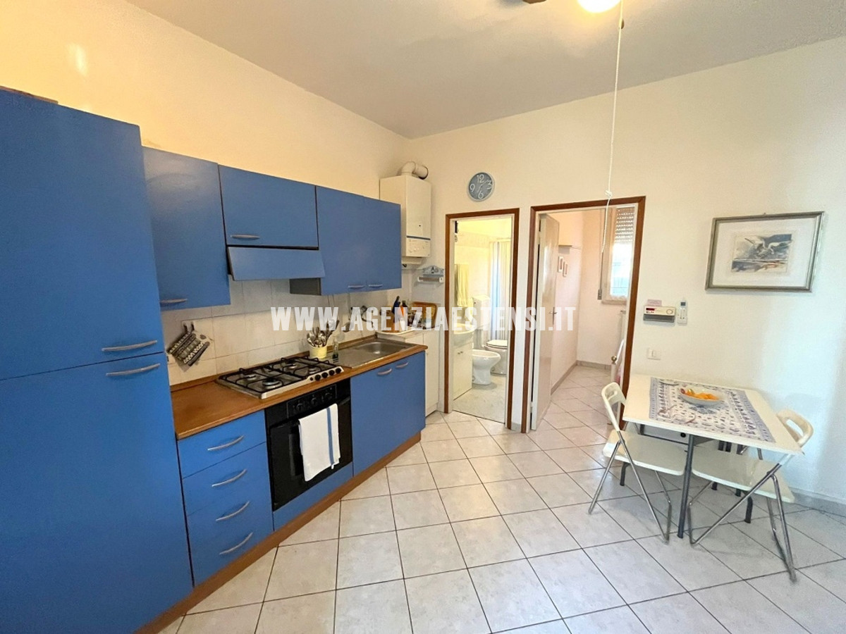 soggiorno con cucina a vista