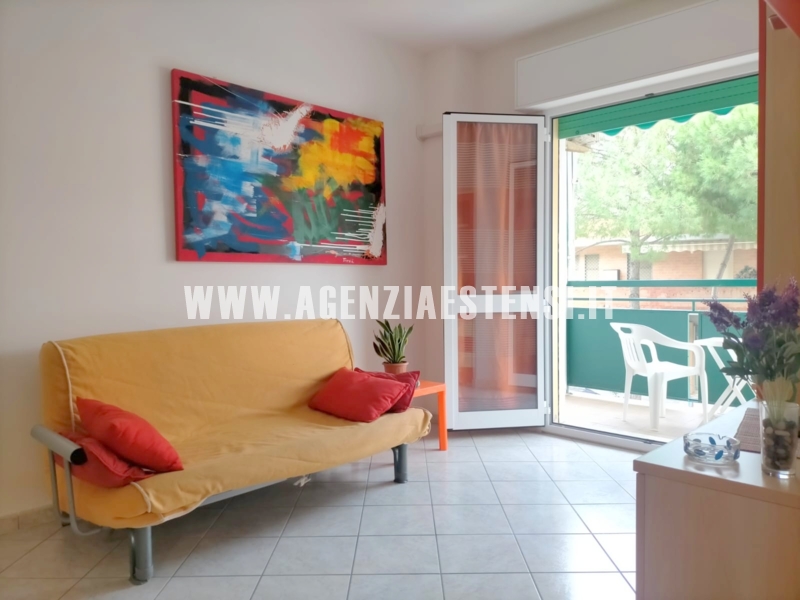 soggiorno con divano letto