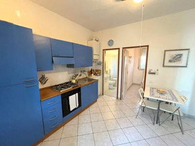 soggiorno con cucina a vista